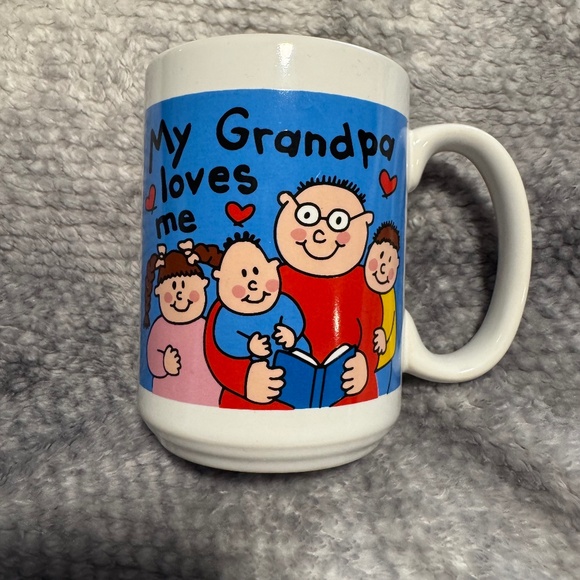 World's best Grandpa Coffee Mug 15 oz Ceramic - Picture 1 of 6